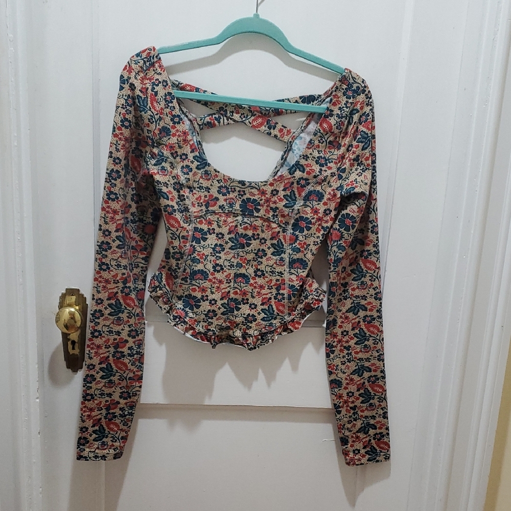 Free People Long Sleeve Top
